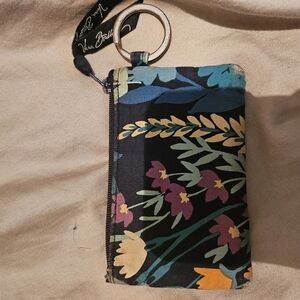 Vera Bradley Floral Keychain Wallet